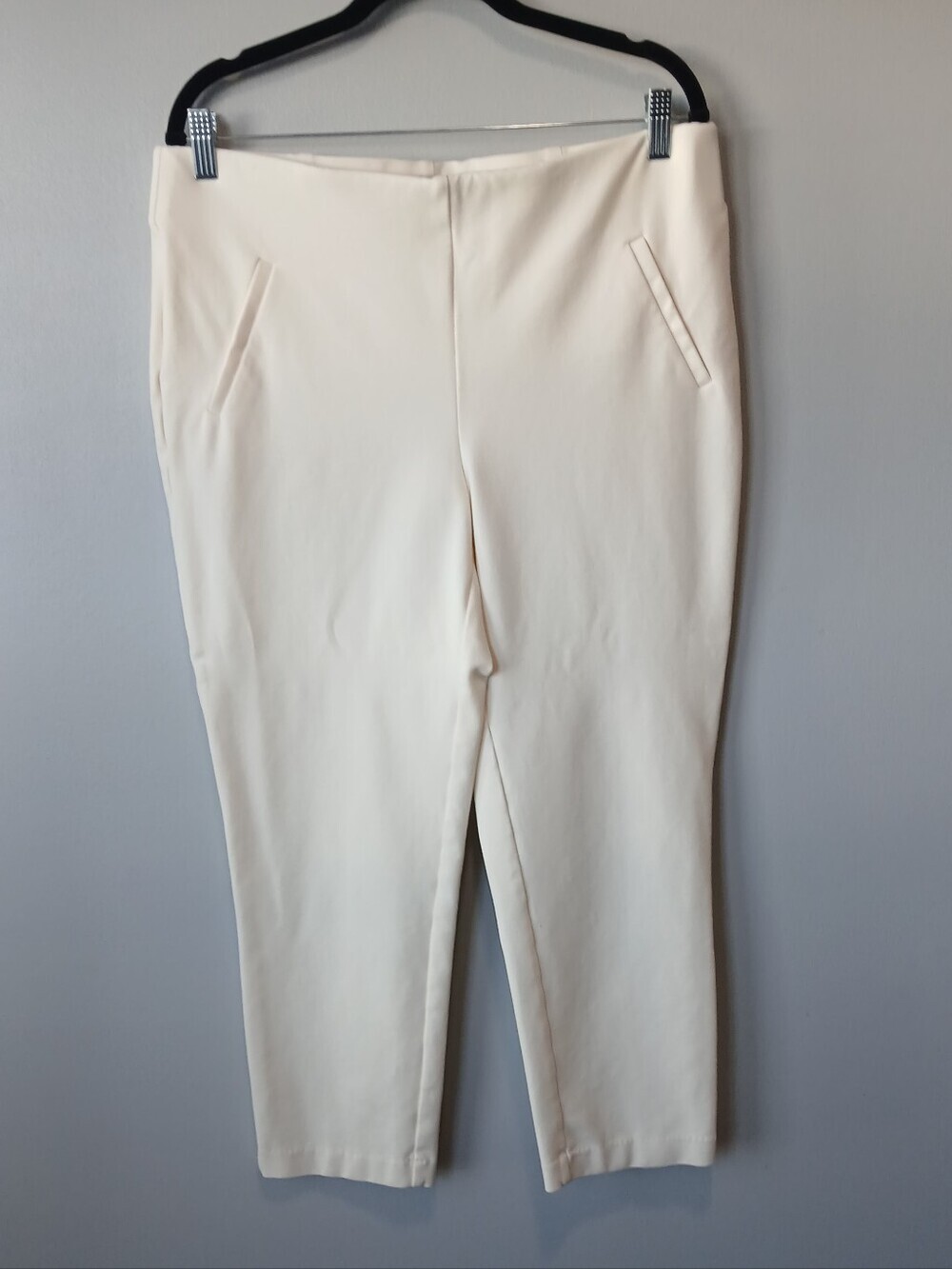 Fabulously Slimming Chicos Ankle Leggings Womens L Coastal Grandma Tummy Control